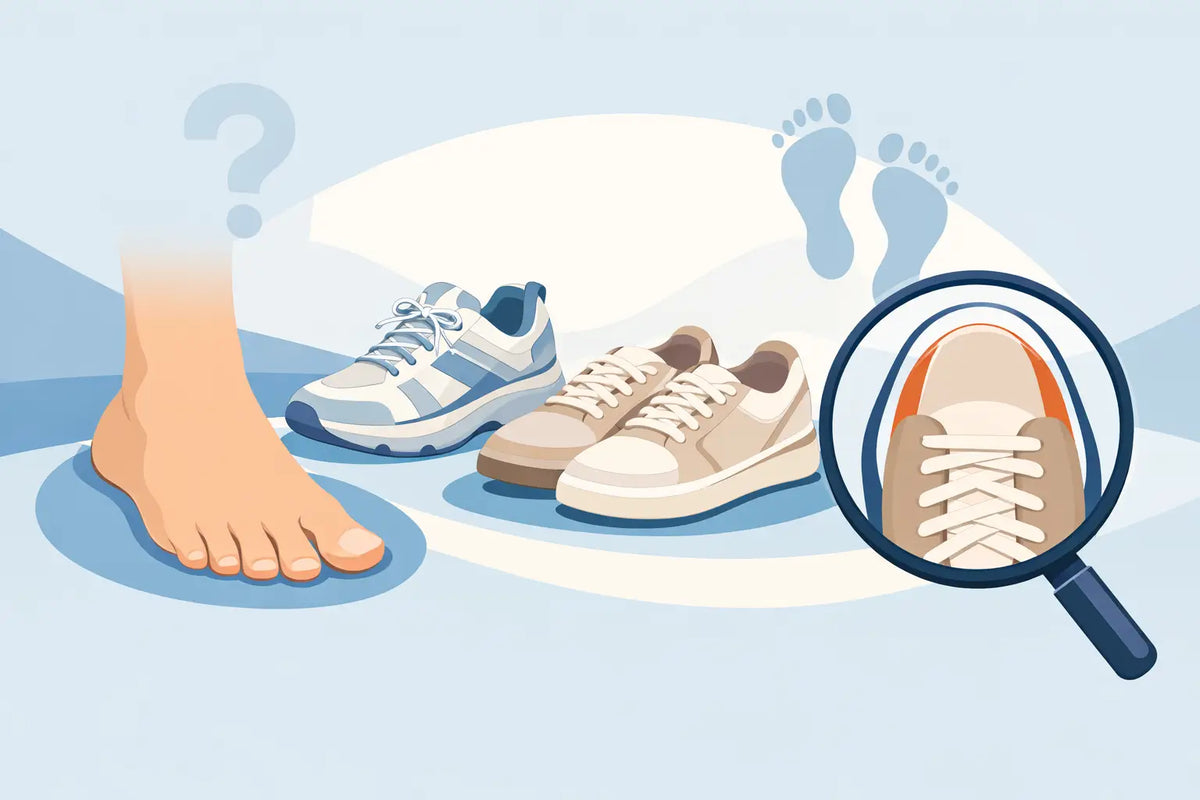 Welke sneaker past bij brede voet?